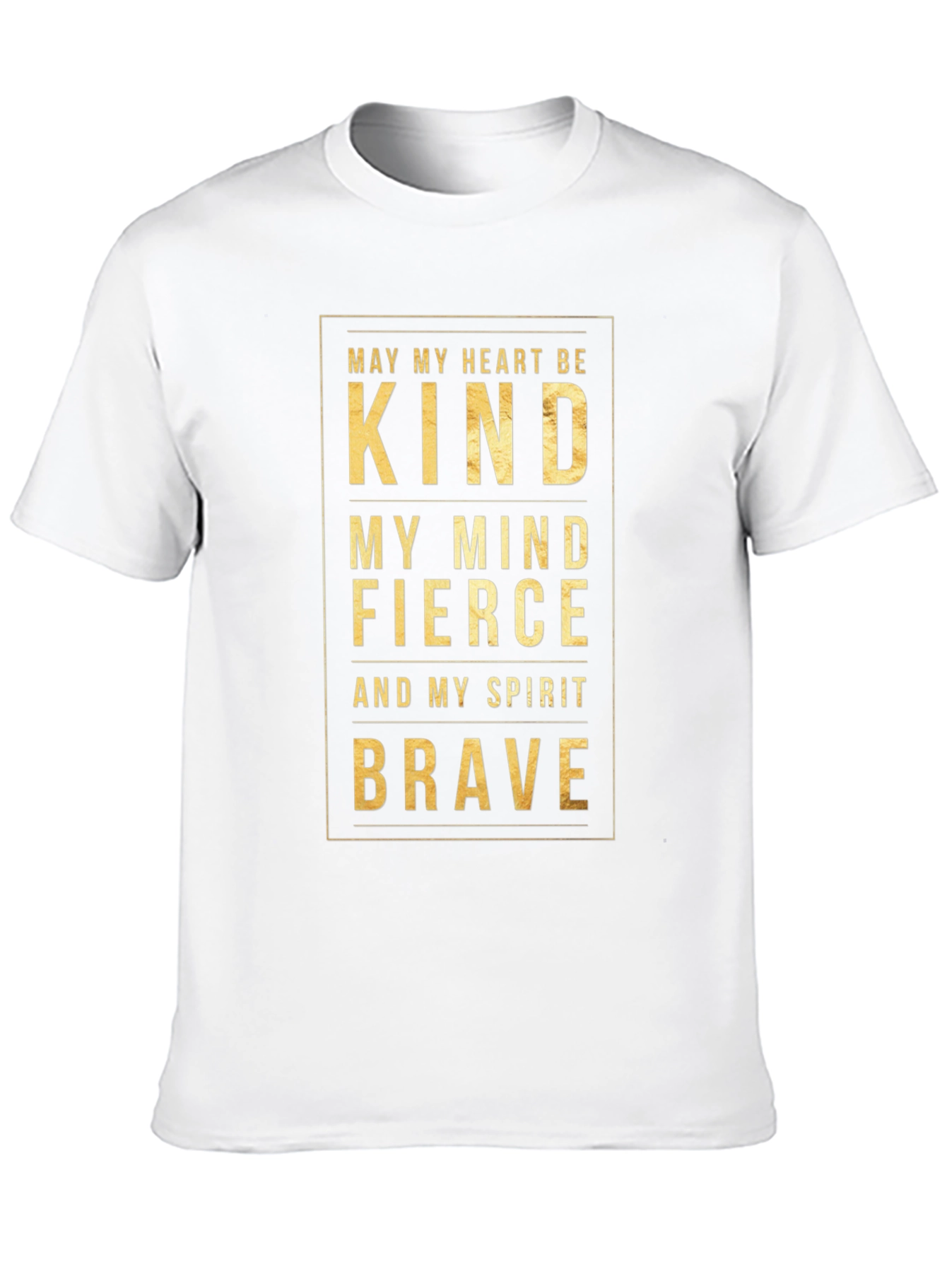 Kind Fierce Brave Graphic T-Shirt