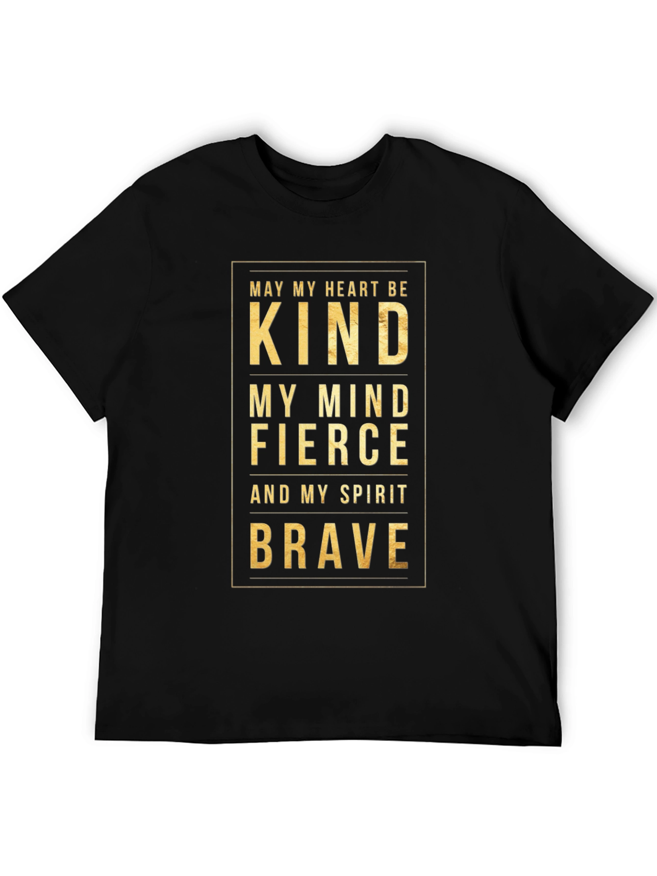 Kind Fierce Brave Graphic T-Shirt