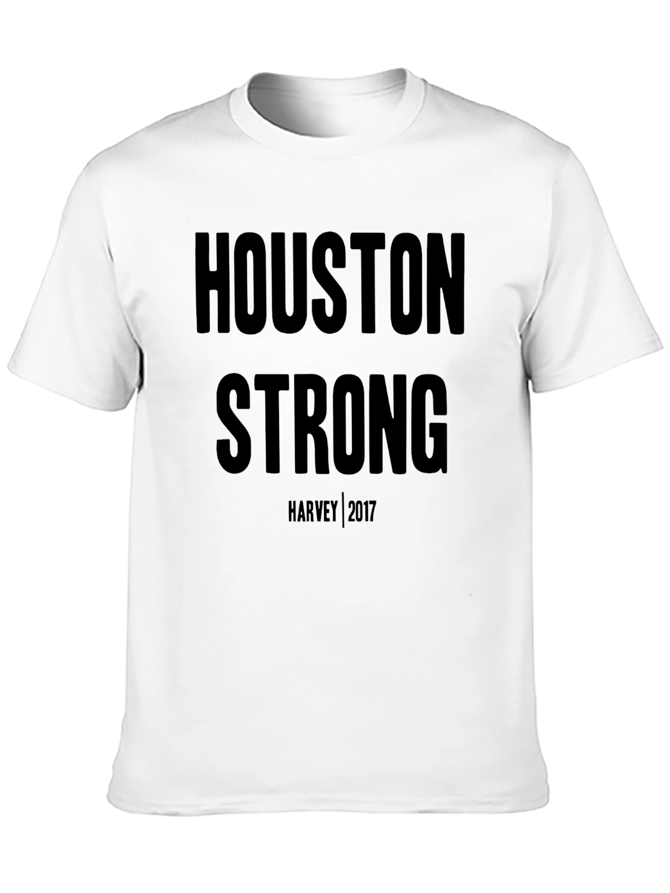 Houston Strong Harvey 2017 Black T-Shirt