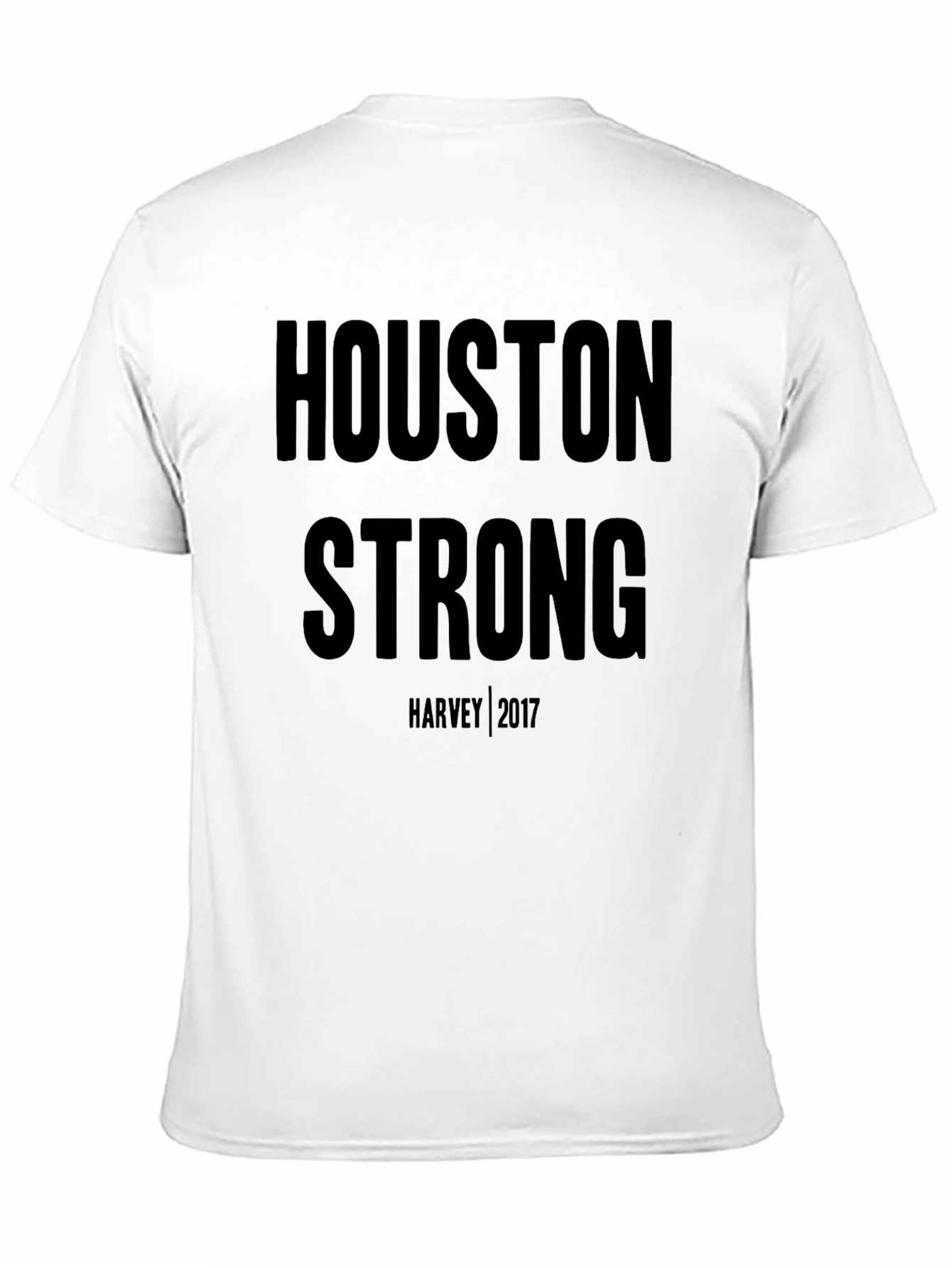 Houston Strong Harvey 2017 Black T-Shirt
