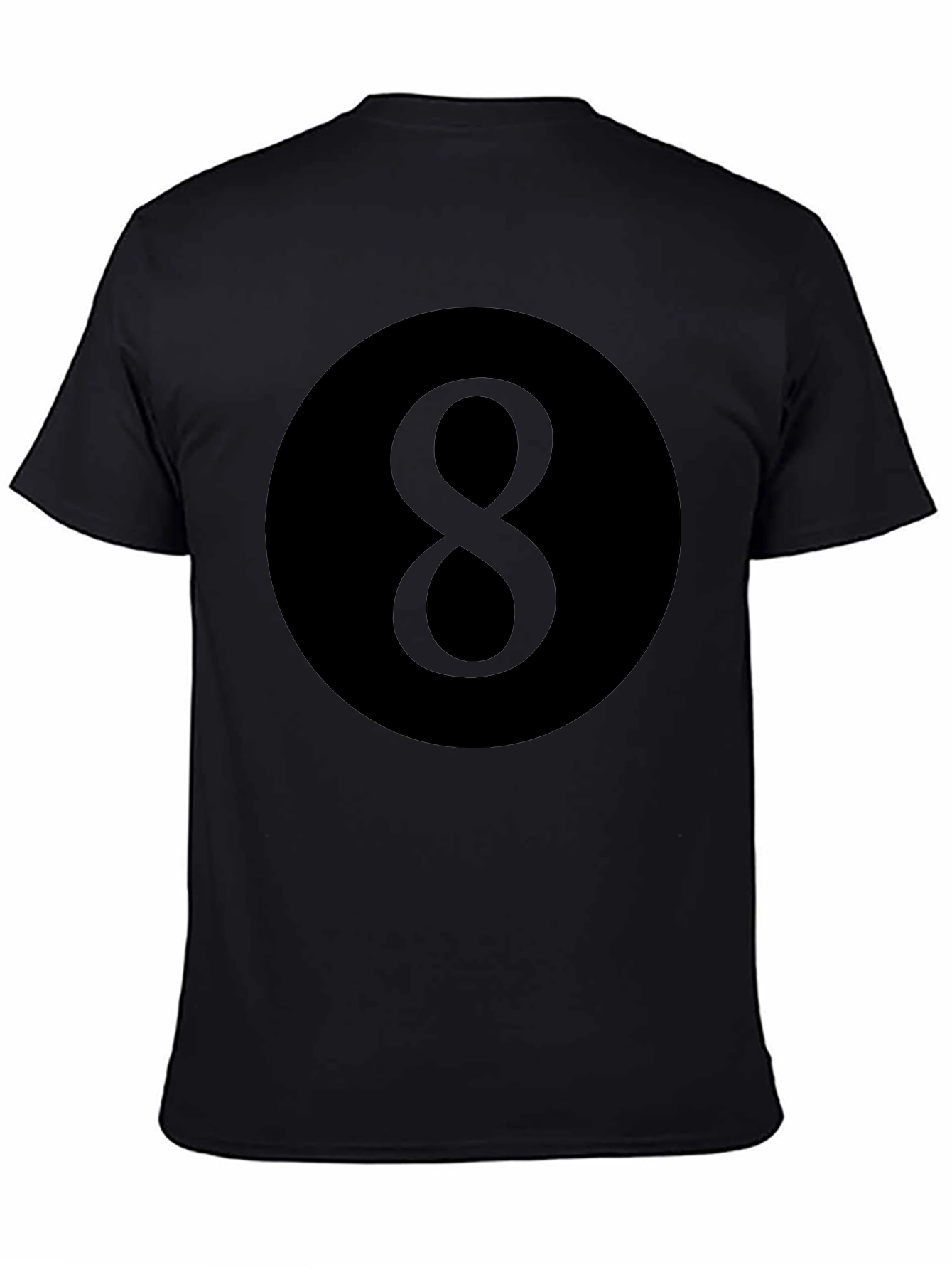 Eight Ball Graphic Tee - Classic Retro Style