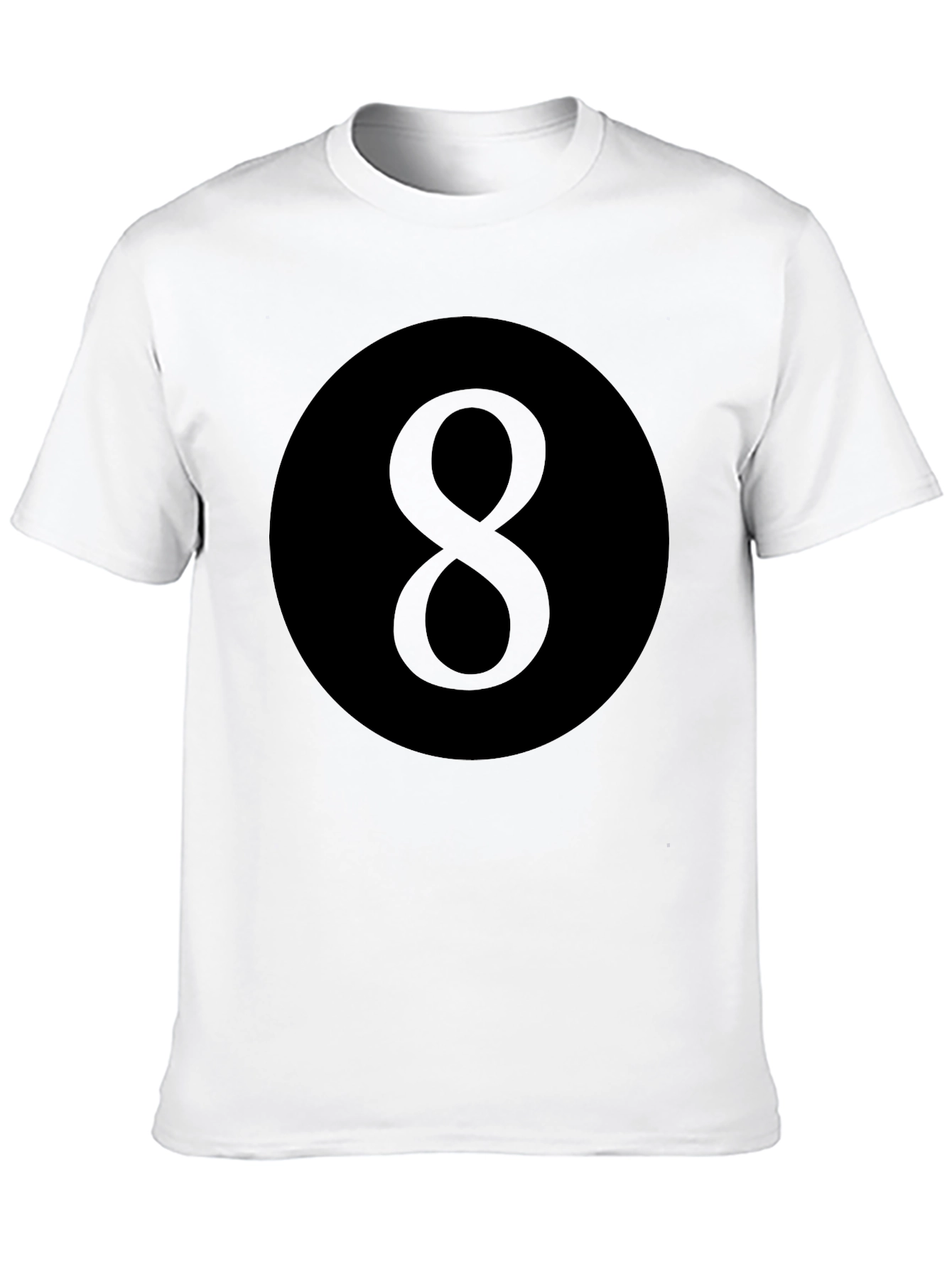 Eight Ball Graphic Tee - Classic Retro Style