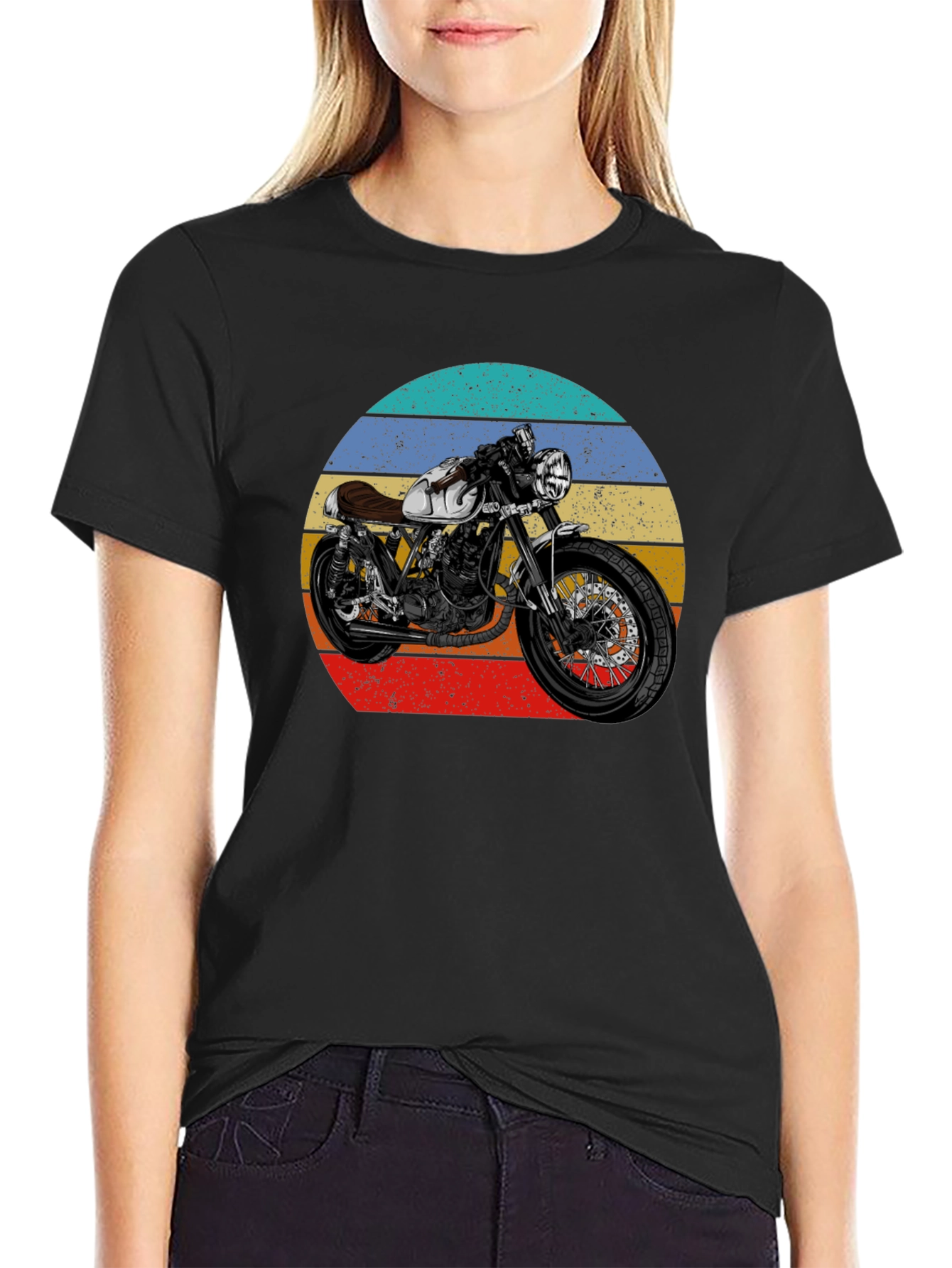 Retro Motorcycle Graphic Tee