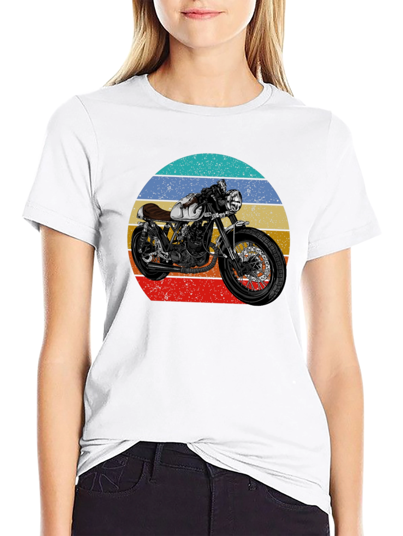 Retro Motorcycle Graphic Tee