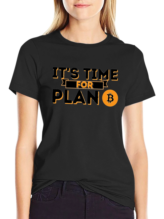 Bitcoin Plan B T-Shirt - Crypto Investor