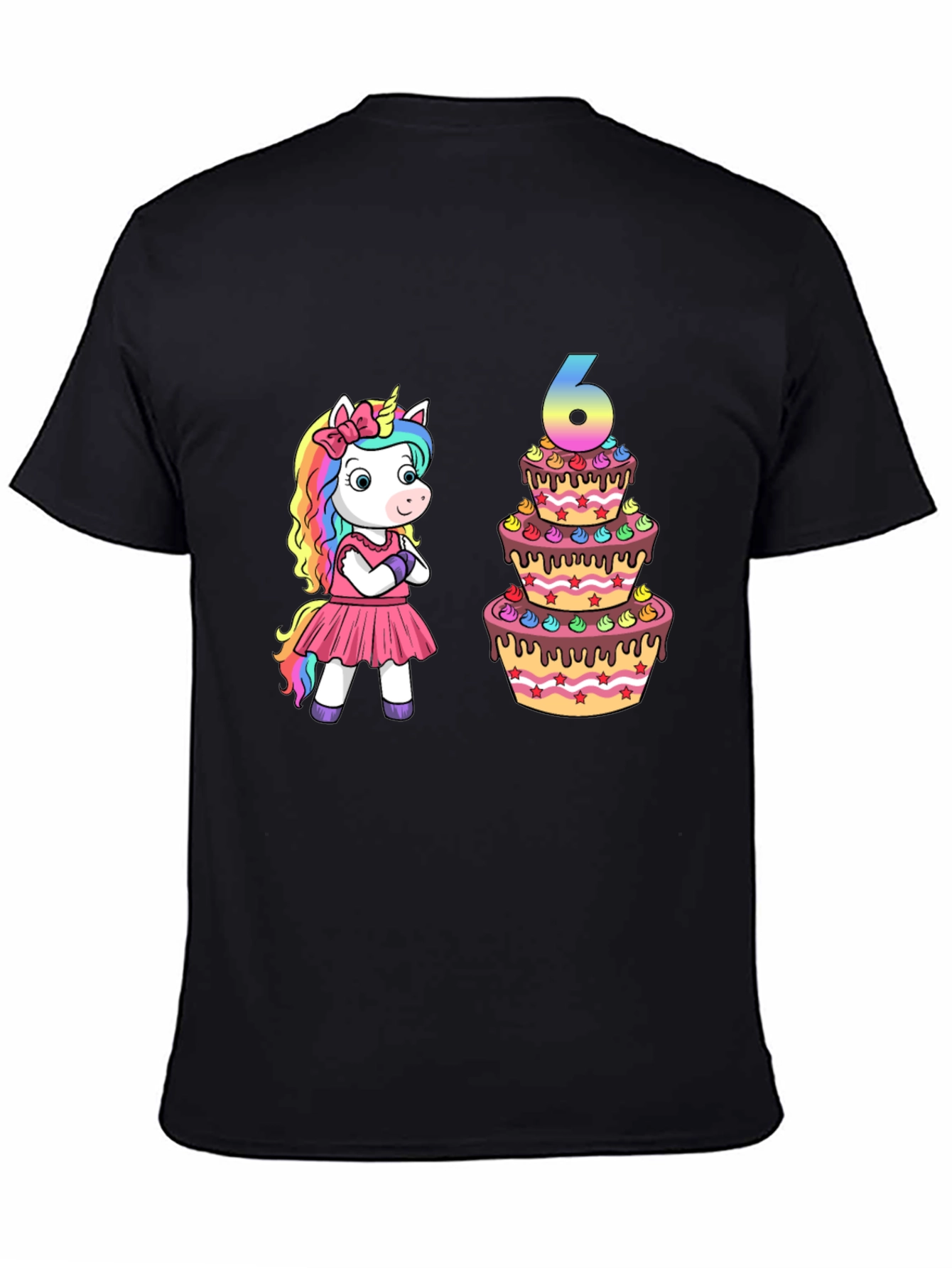 Unicorn 6th Birthday T-Shirt