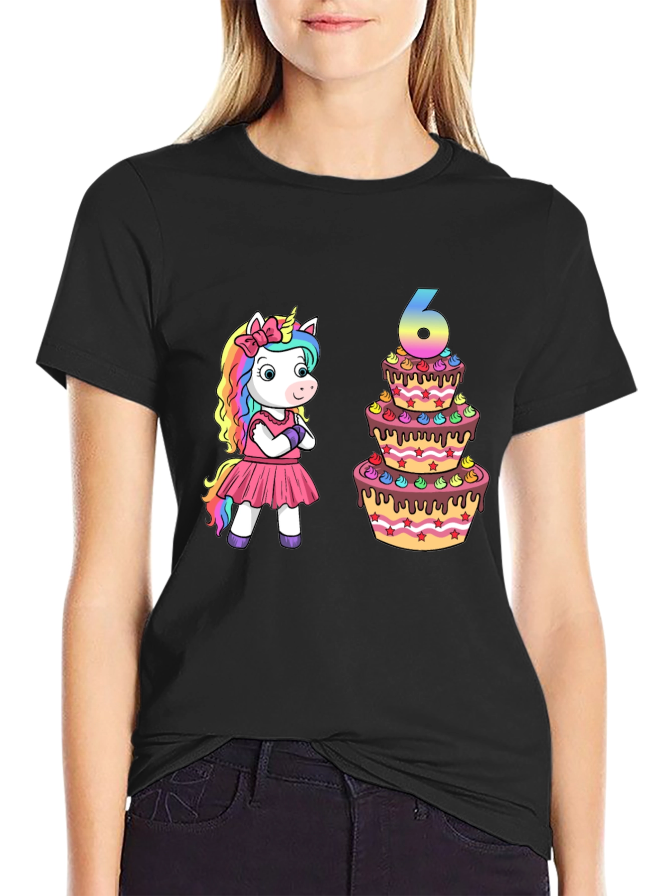 Unicorn 6th Birthday T-Shirt
