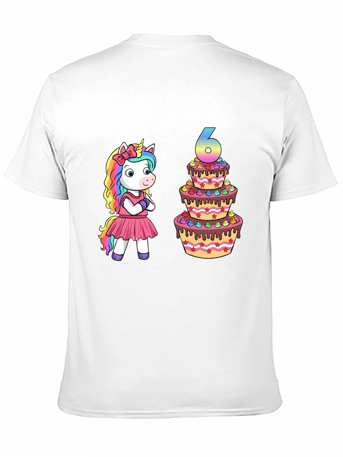 Unicorn 6th Birthday T-Shirt