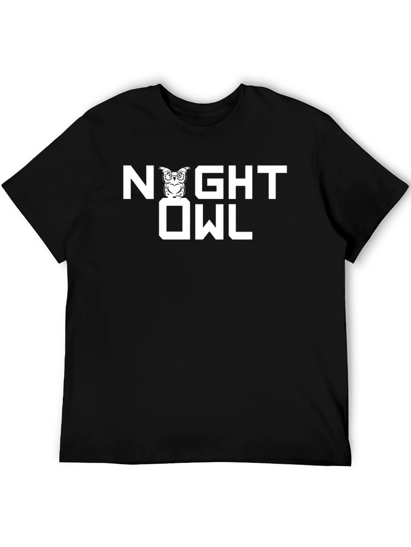 Night Owl Graphic T-Shirt - Premium Cotton Tee