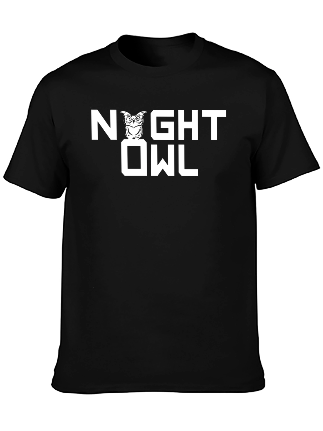 Night Owl Graphic T-Shirt - Premium Cotton Tee