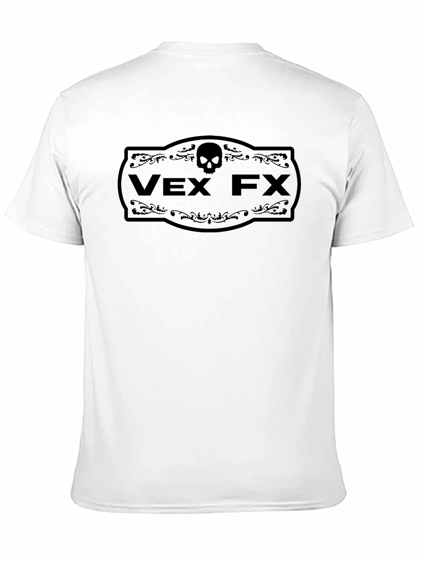 VEX FX Skull Graphic Tee - Mens Black T-Shirt