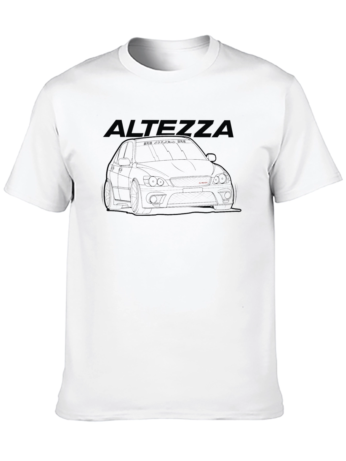 Altezza Car Graphic Tee - Black
