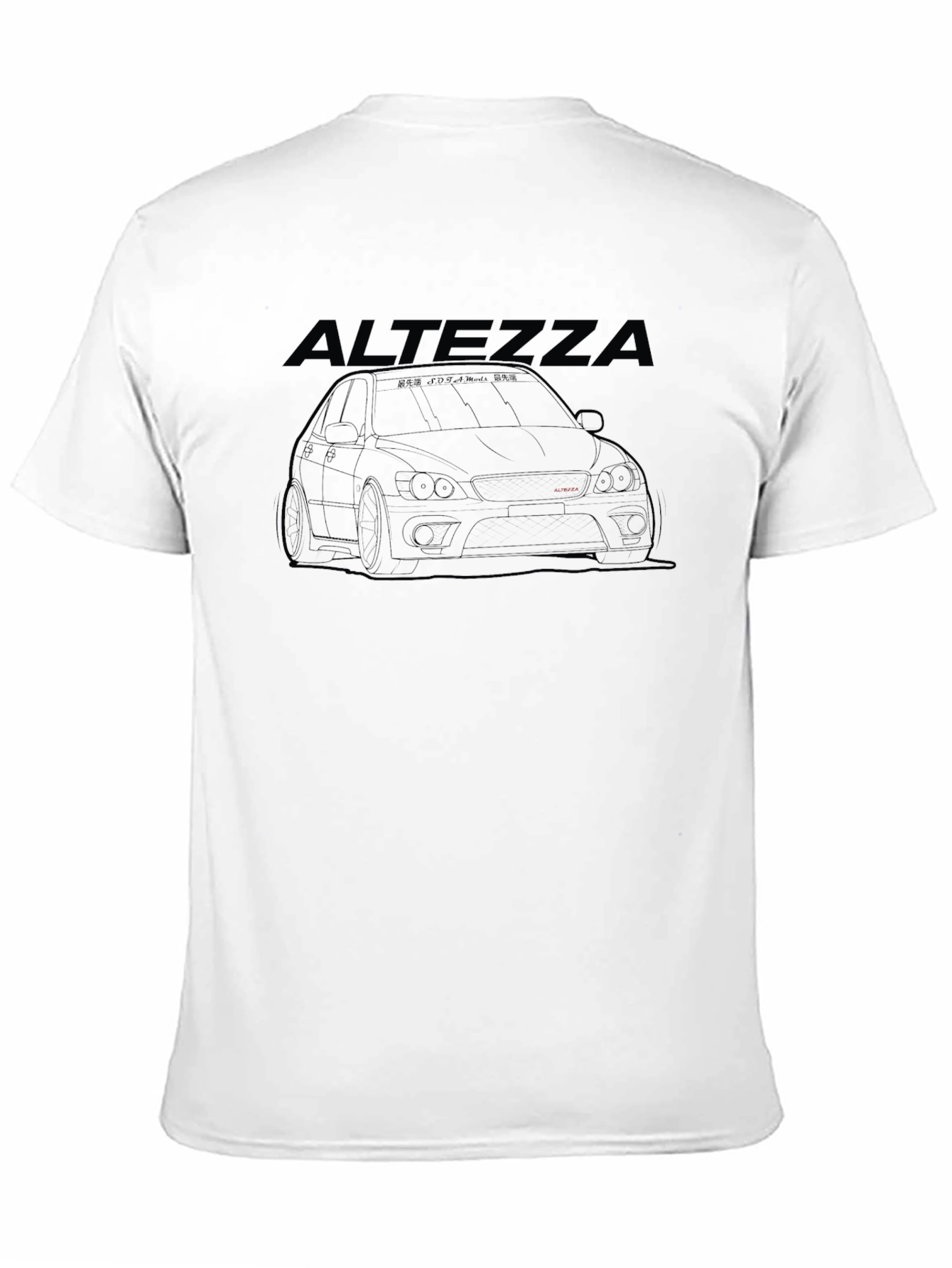 Altezza Car Graphic Tee - Black