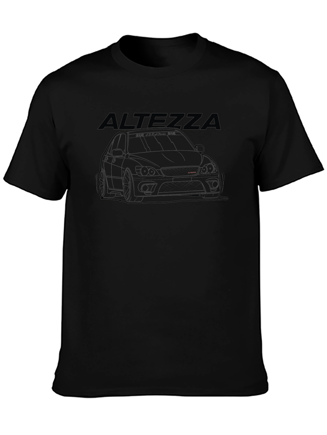Altezza Car Graphic Tee - Black