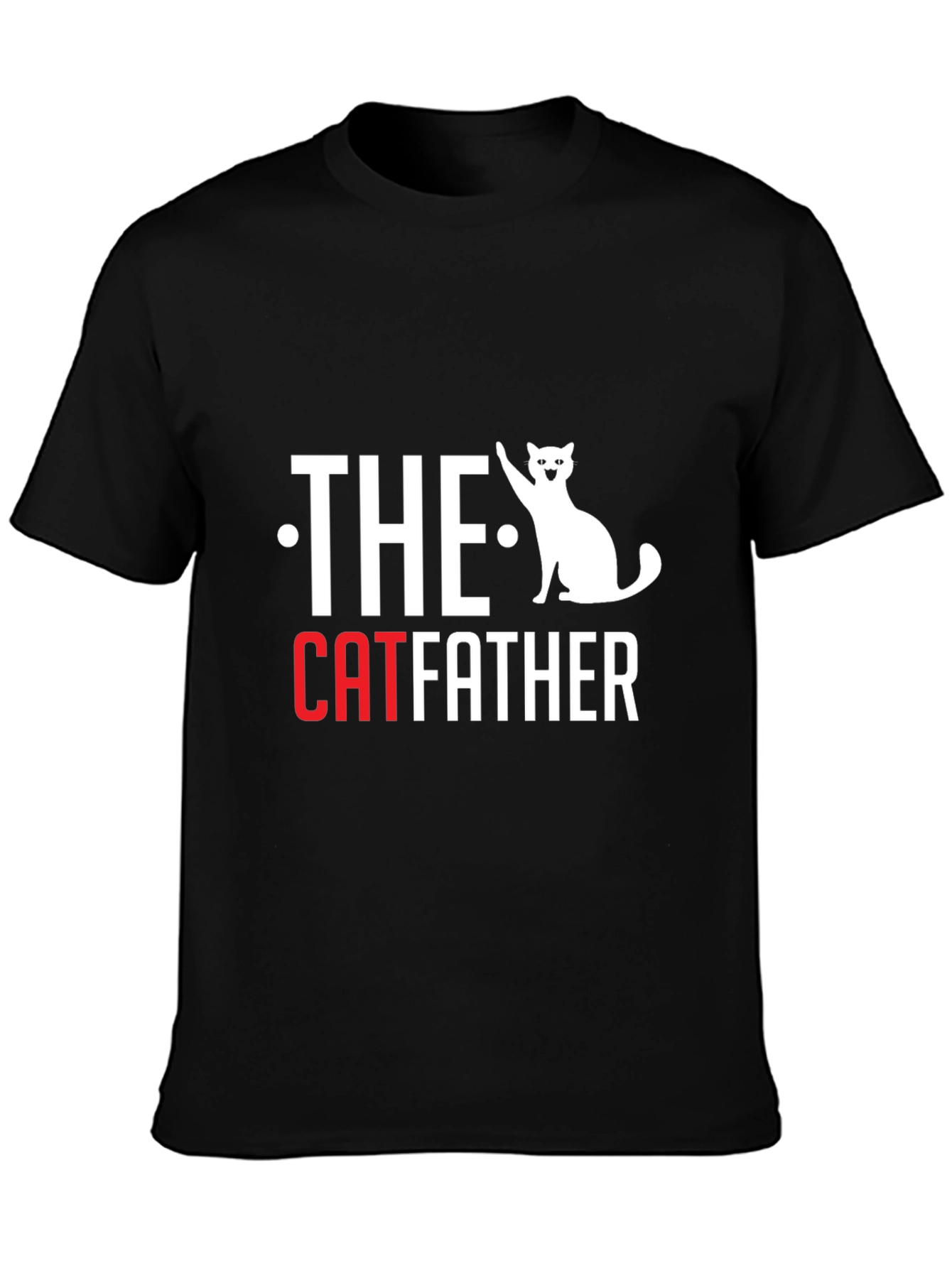 The Catfather T-Shirt - Funny Cat Lover Tee