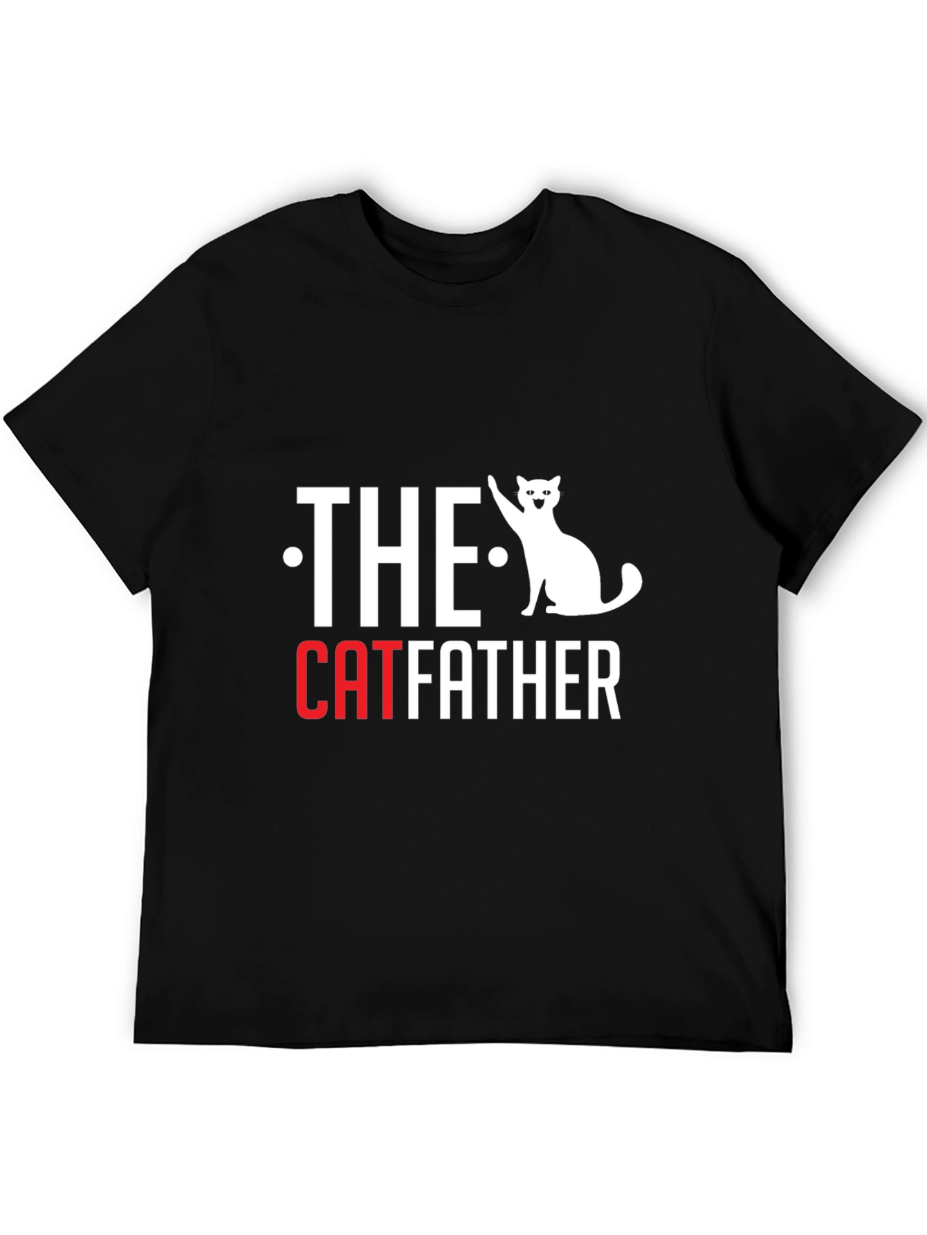 The Catfather T-Shirt - Funny Cat Lover Tee