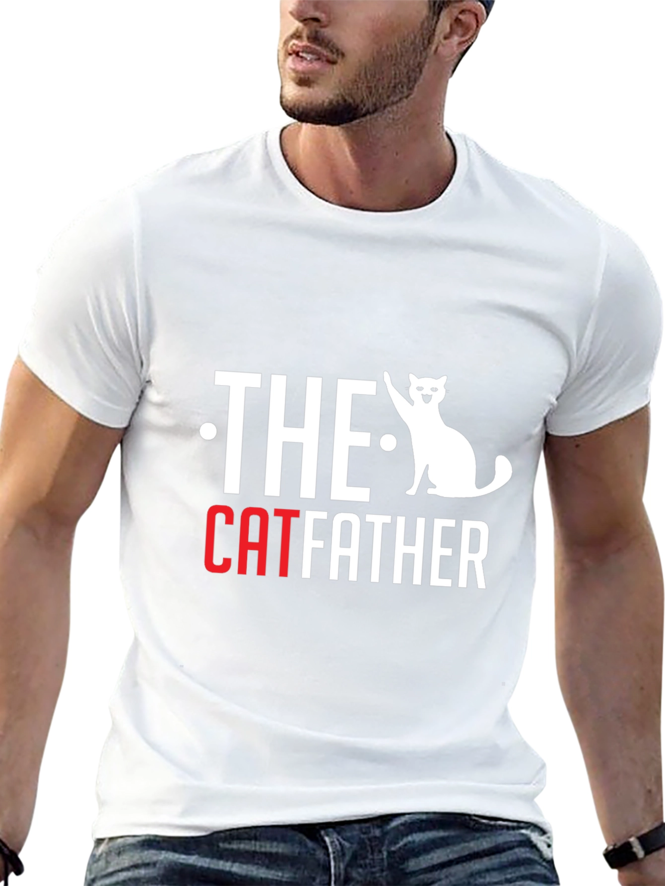 The Catfather T-Shirt - Funny Cat Lover Tee