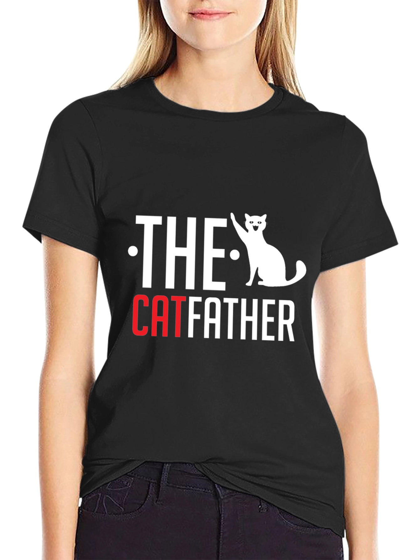 The Catfather T-Shirt - Funny Cat Lover Tee