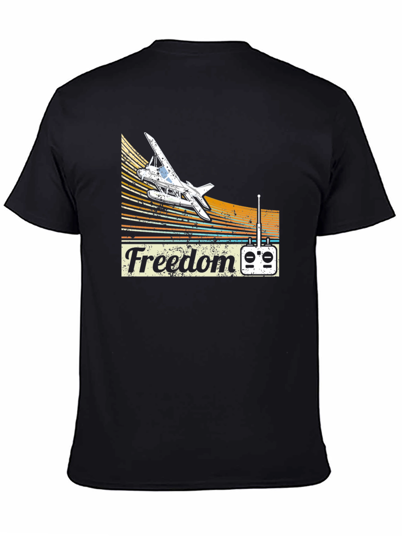 Freedom Plane T-Shirt: Aviation Enthusiast Tee