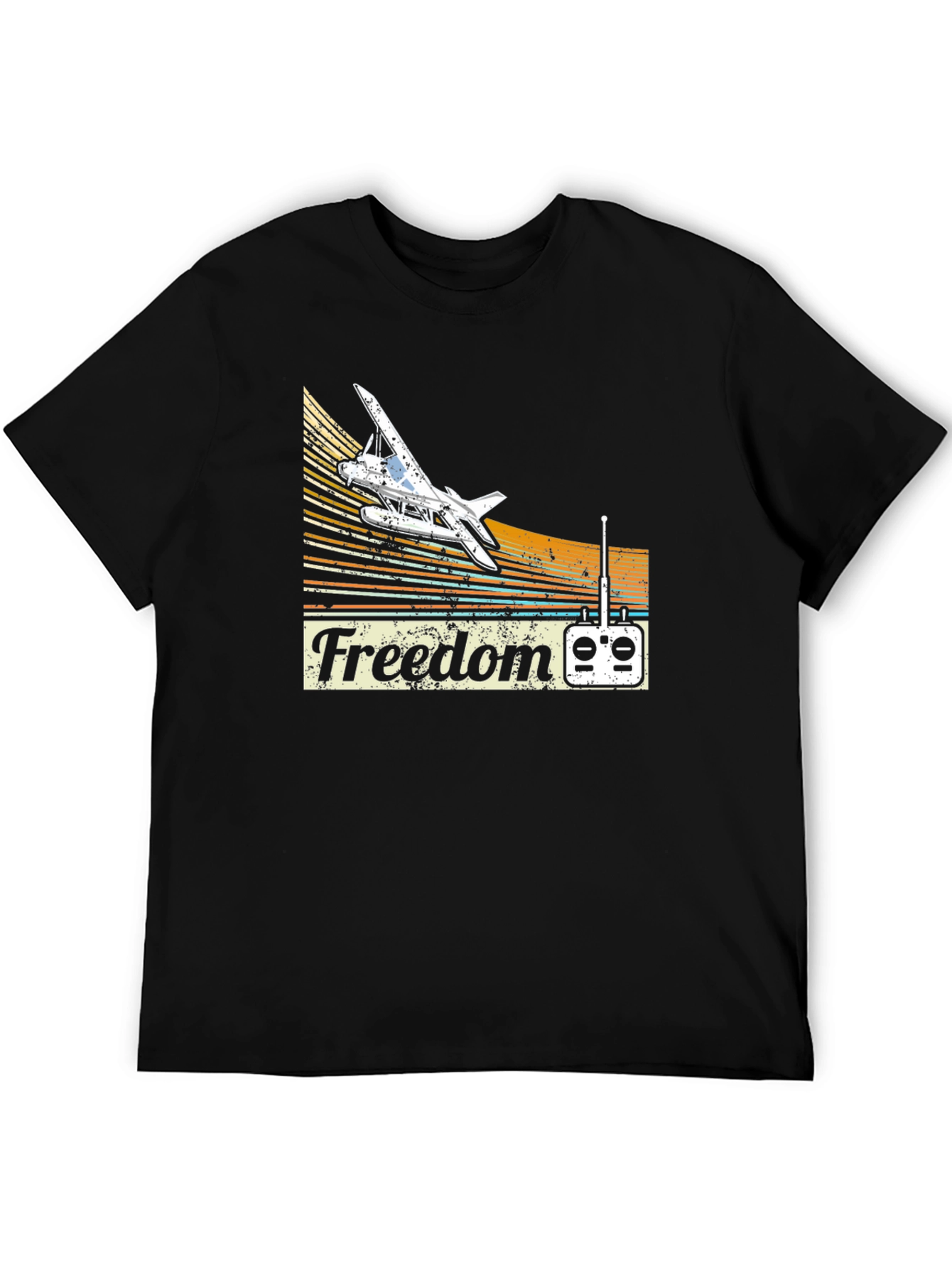 Freedom Plane T-Shirt: Aviation Enthusiast Tee