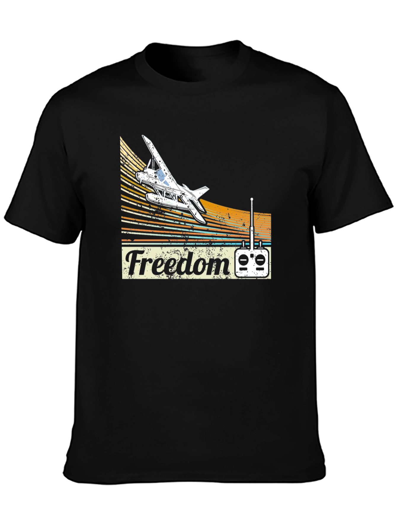 Freedom Plane T-Shirt: Aviation Enthusiast Tee