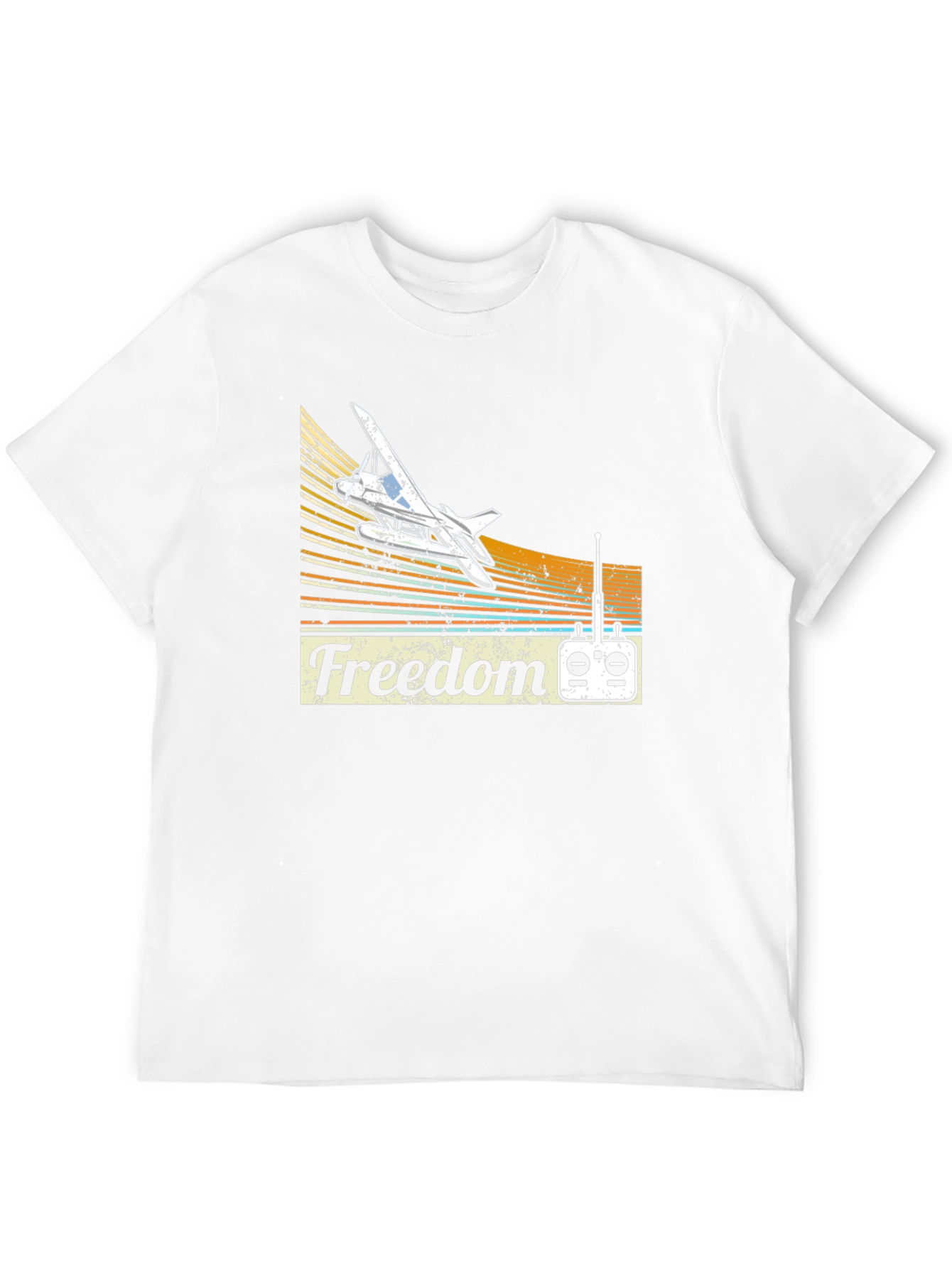 Freedom Plane T-Shirt: Aviation Enthusiast Tee