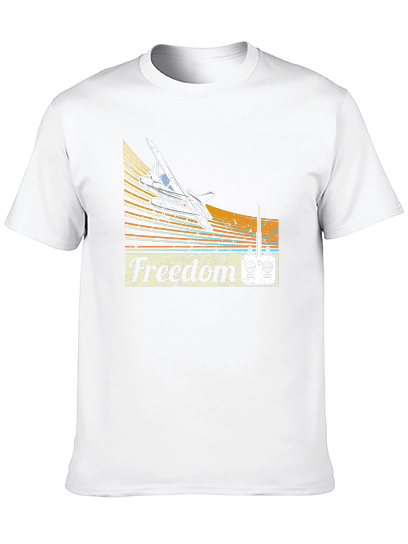 Freedom Plane T-Shirt: Aviation Enthusiast Tee
