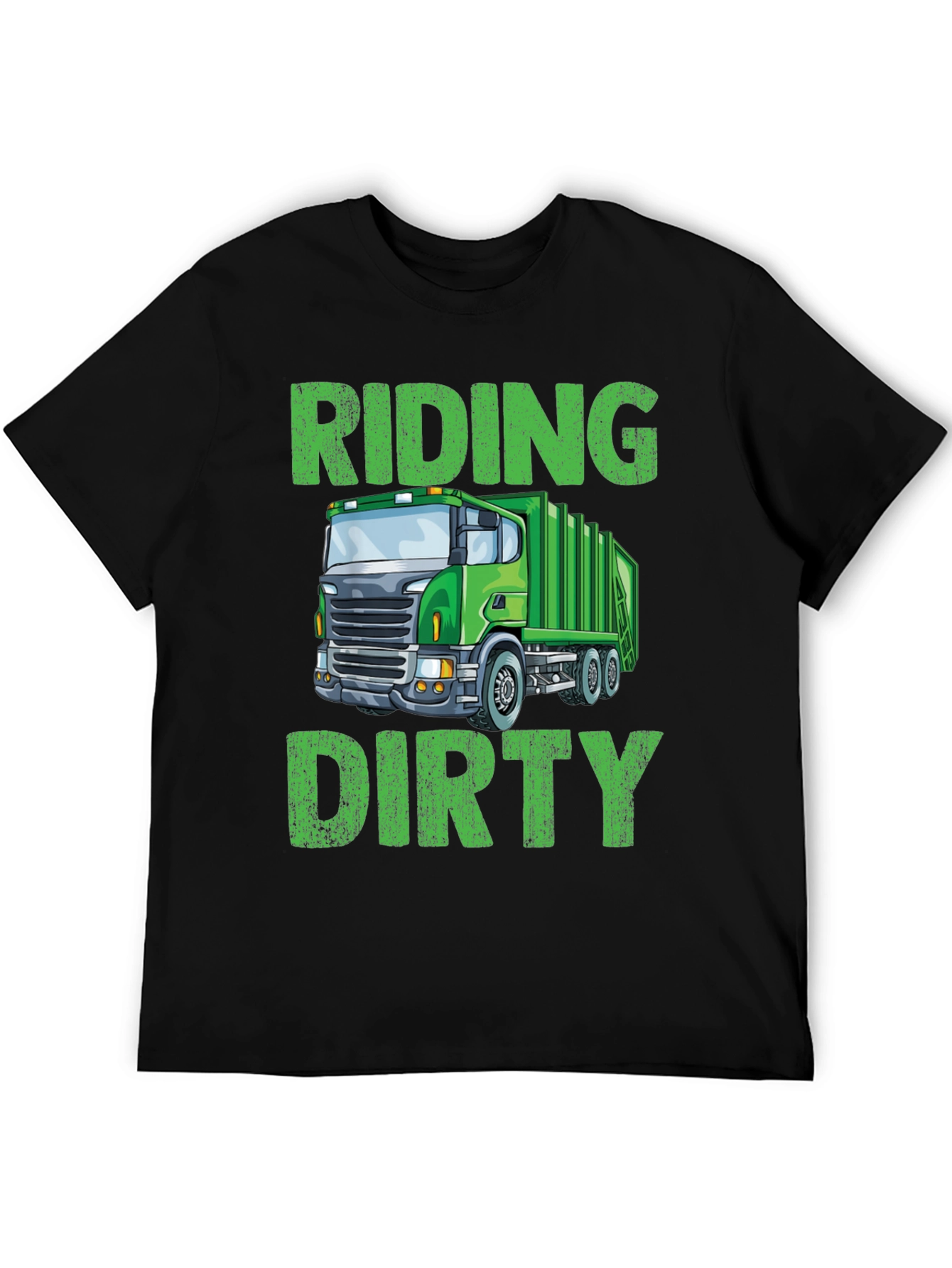 Riding Dirty Garbage Truck T-Shirt