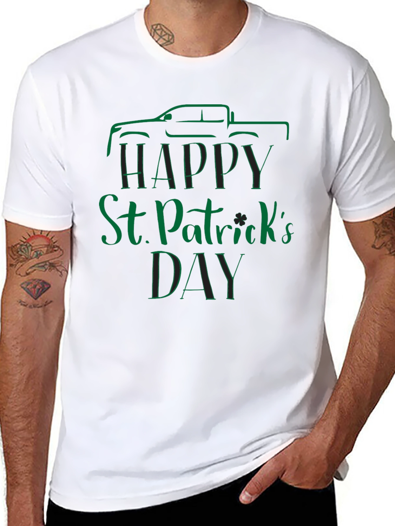 St. Patricks Day Truck T-Shirt