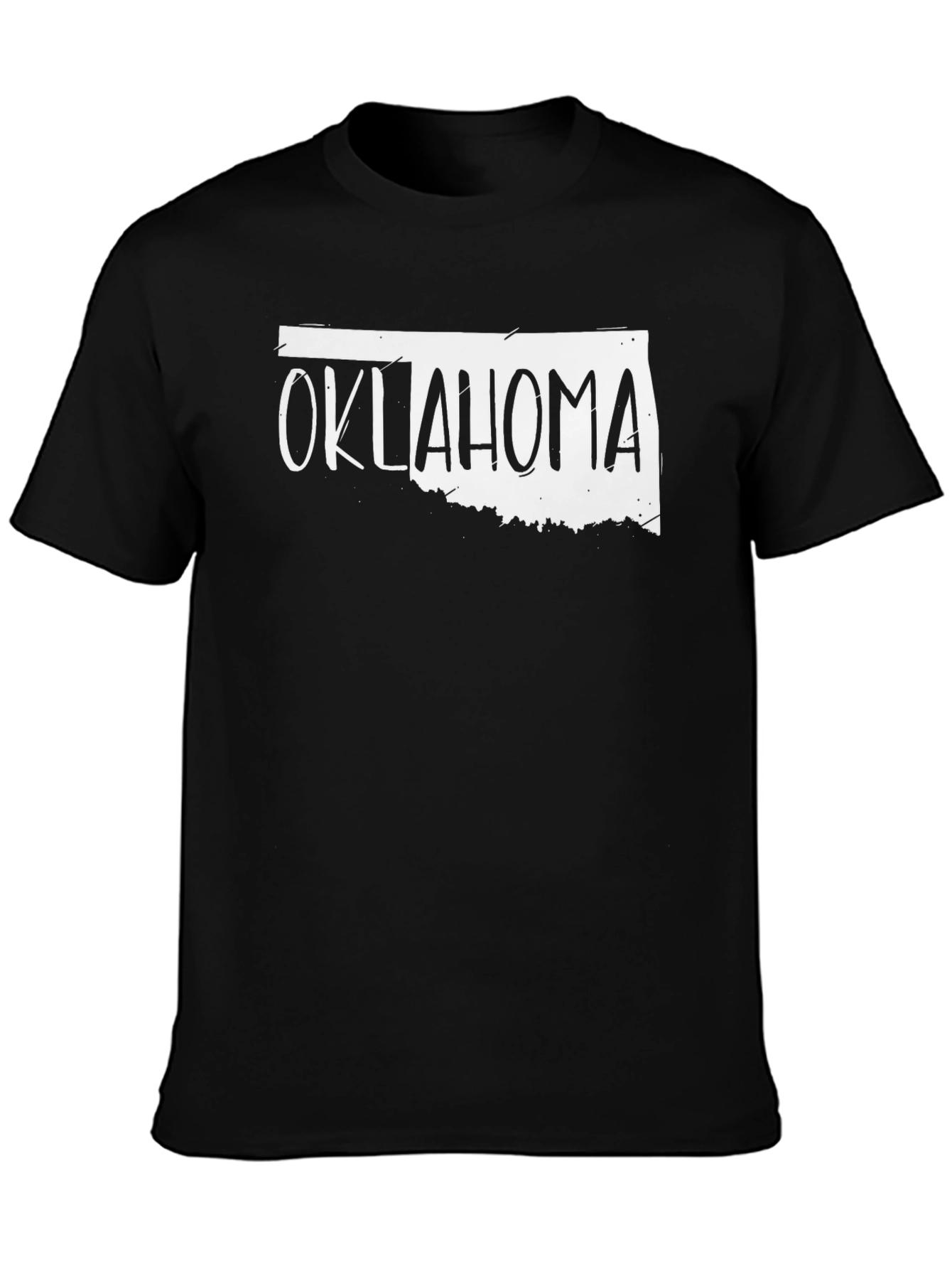 Oklahoma State Pride Tee - Black Graphic T-Shirt