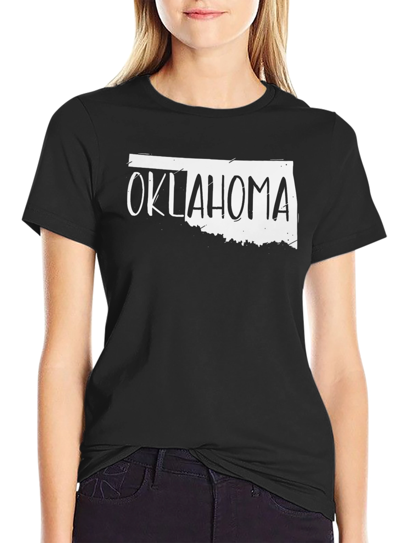 Oklahoma State Pride Tee - Black Graphic T-Shirt