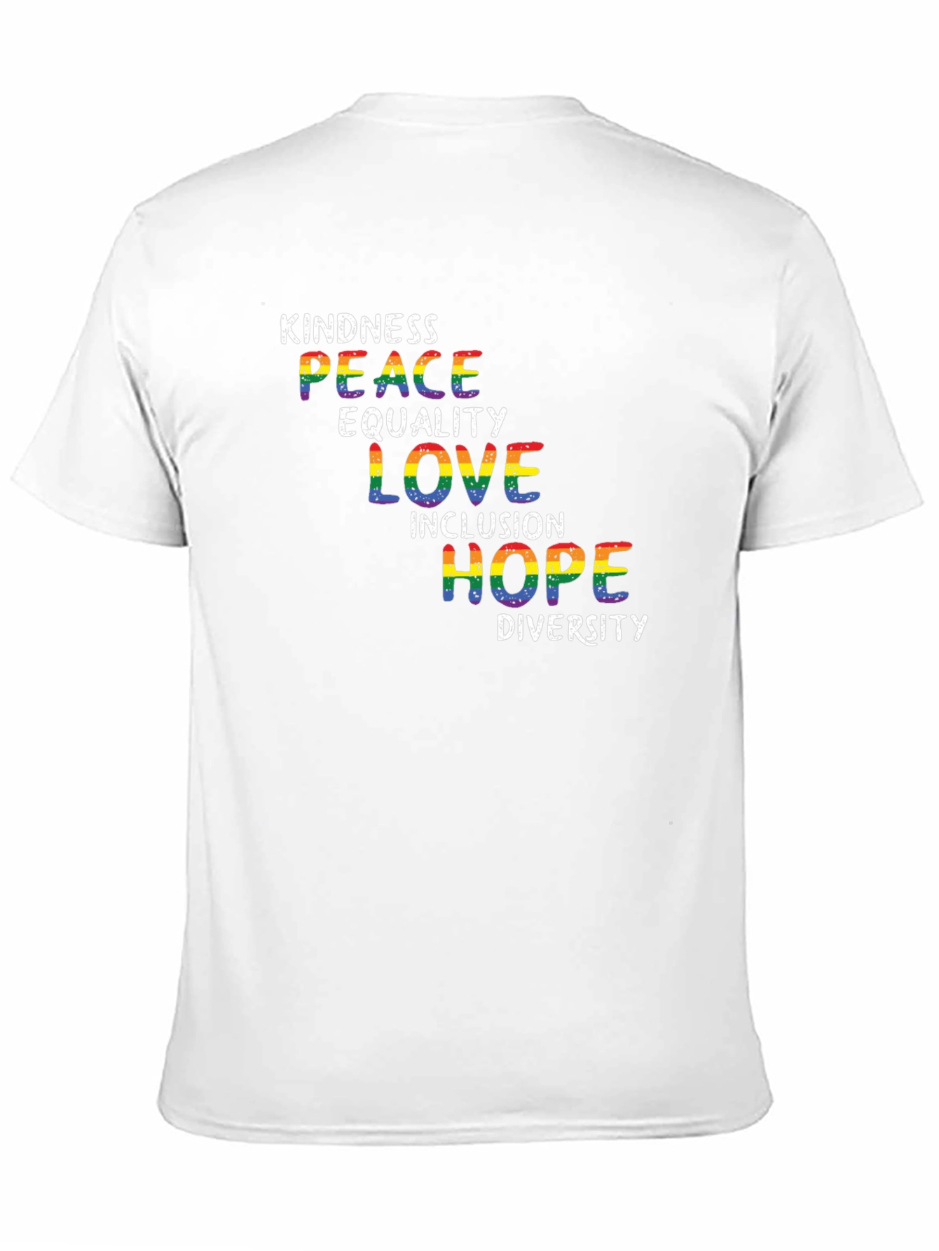Pride Kindness Peace Equality Love T-Shirt