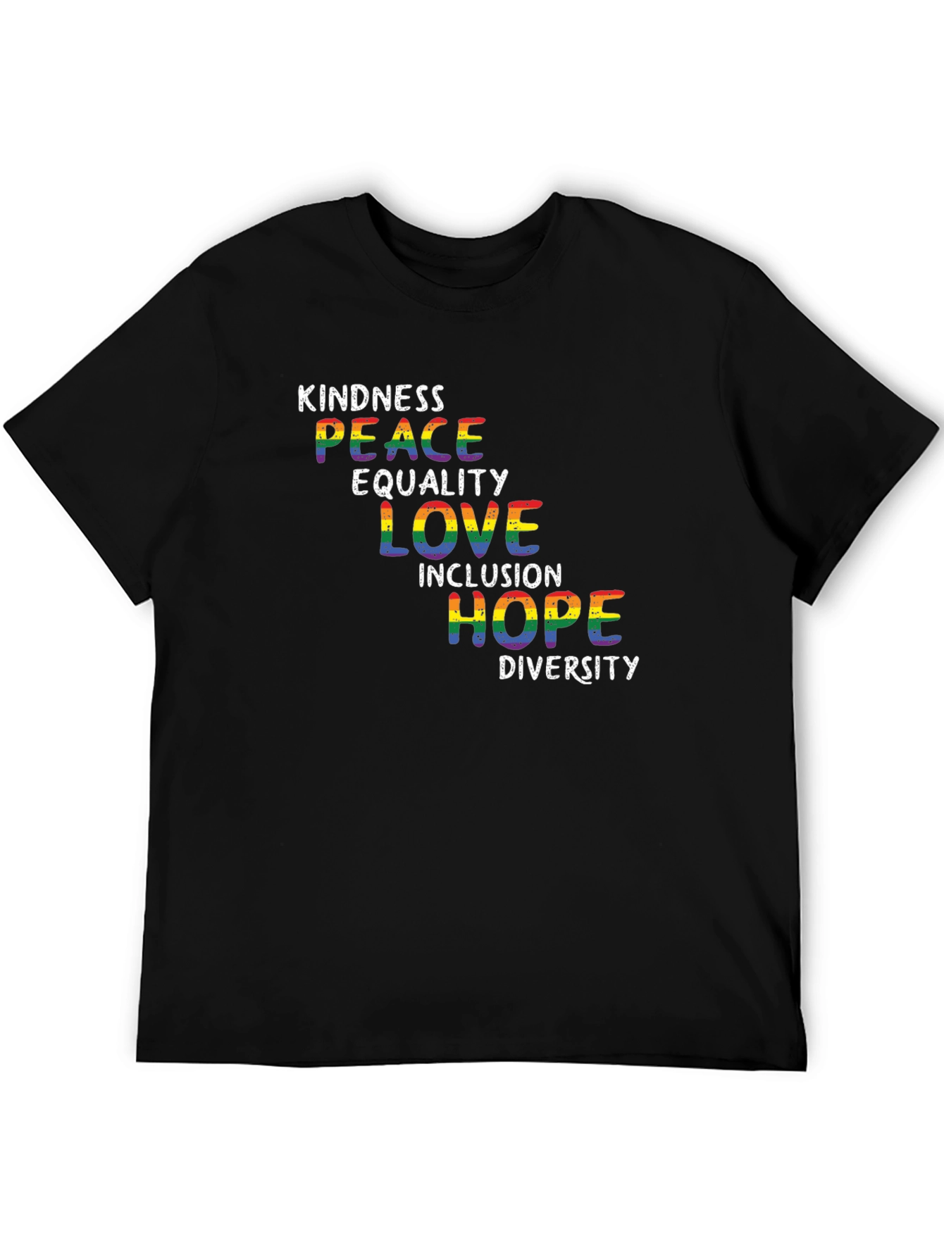 Pride Kindness Peace Equality Love T-Shirt