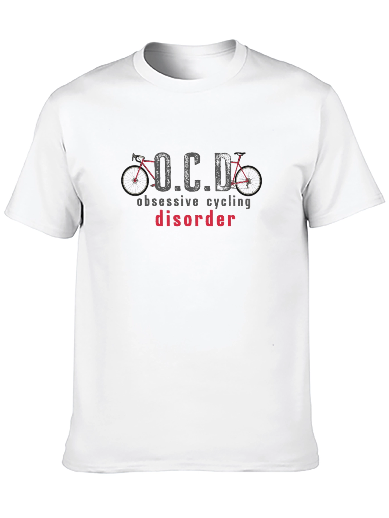OCD Obsessive Cycling Disorder Graphic Tee