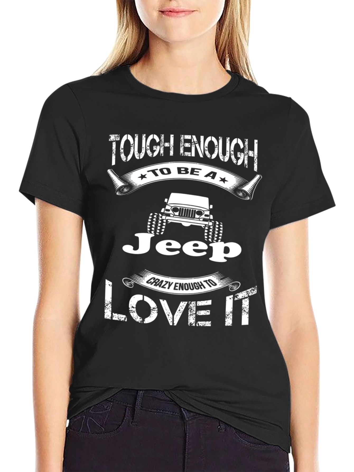 Tough Enough to Be a Jeep Graphic Tee