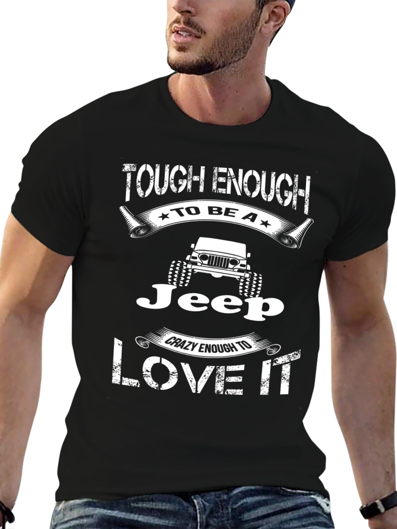 Tough Enough to Be a Jeep Graphic Tee