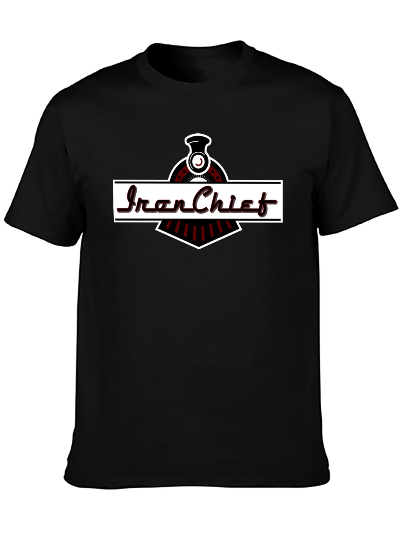 Iron Chief Train Graphic T-Shirt