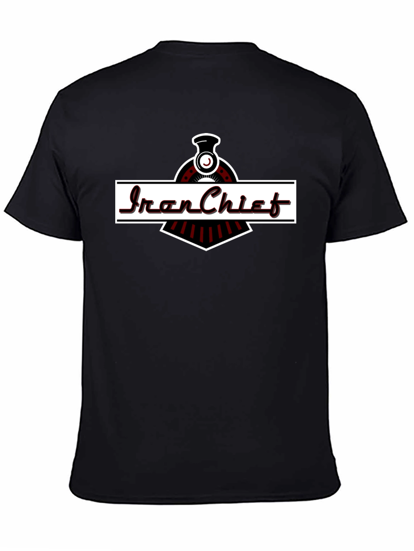 Iron Chief Train Graphic T-Shirt
