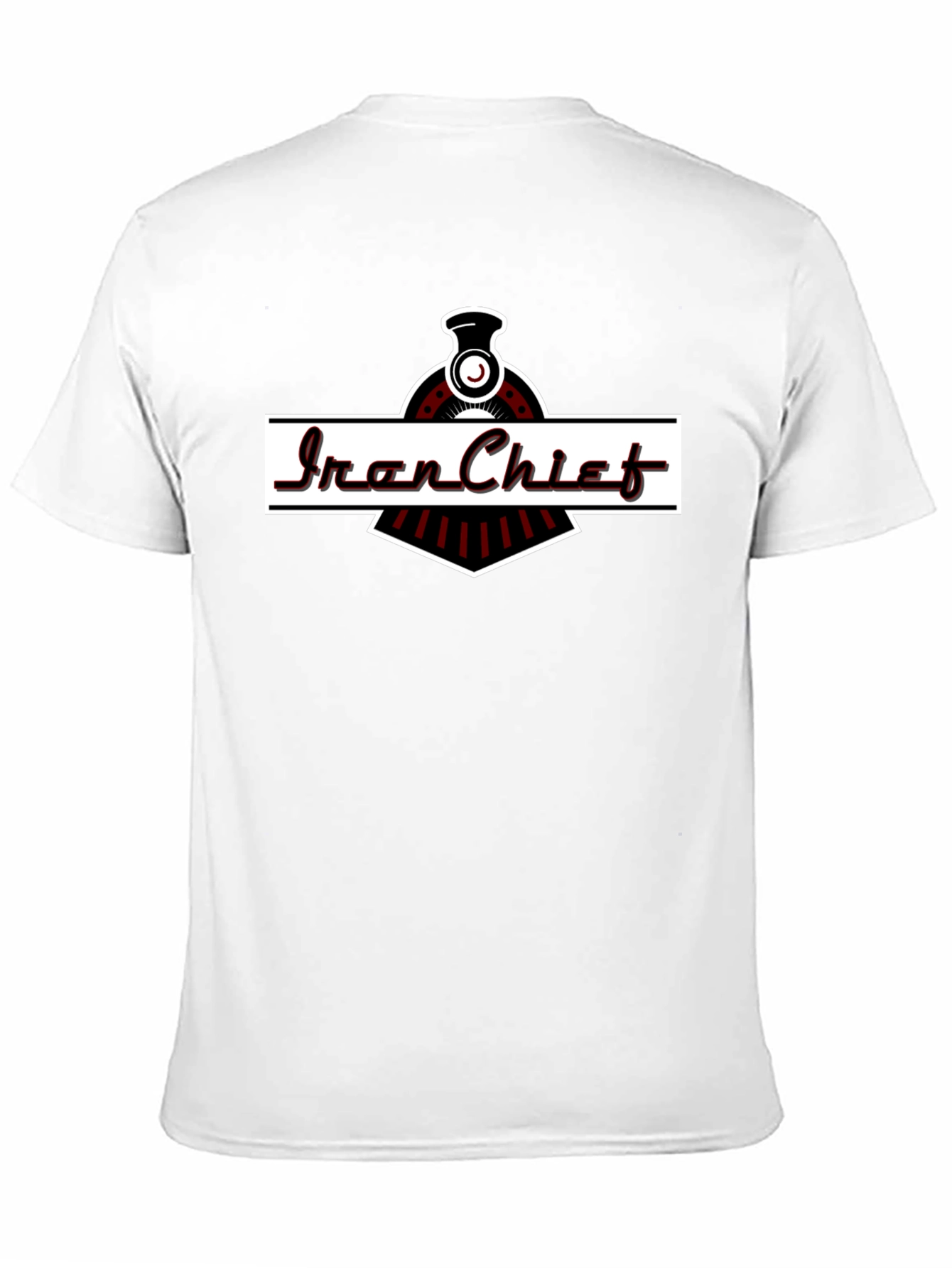 Iron Chief Train Graphic T-Shirt