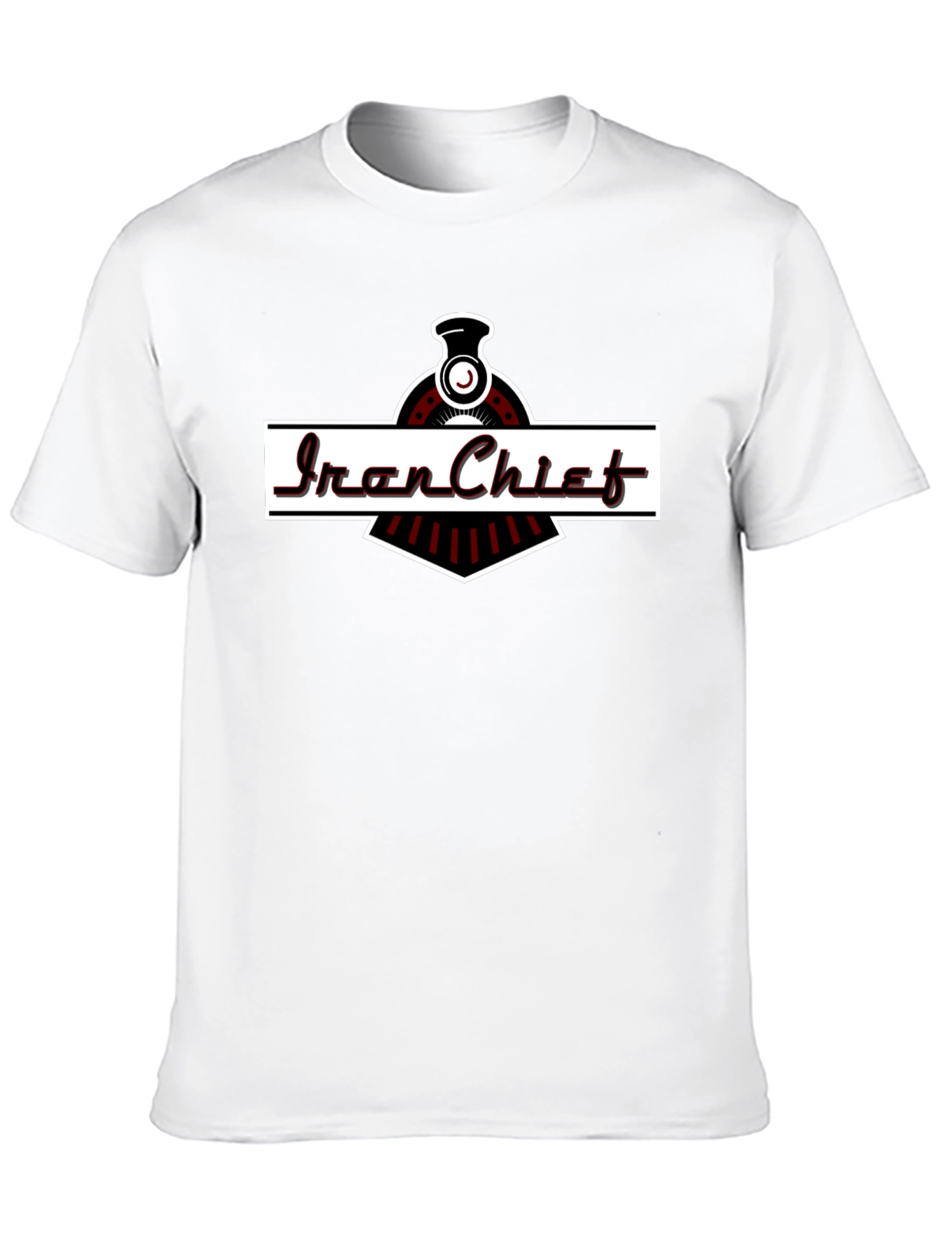 Iron Chief Train Graphic T-Shirt
