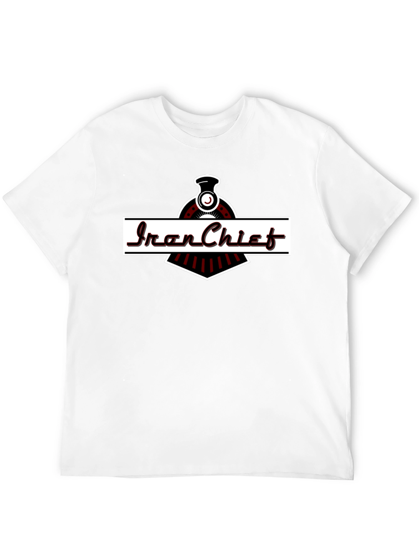 Iron Chief Train Graphic T-Shirt