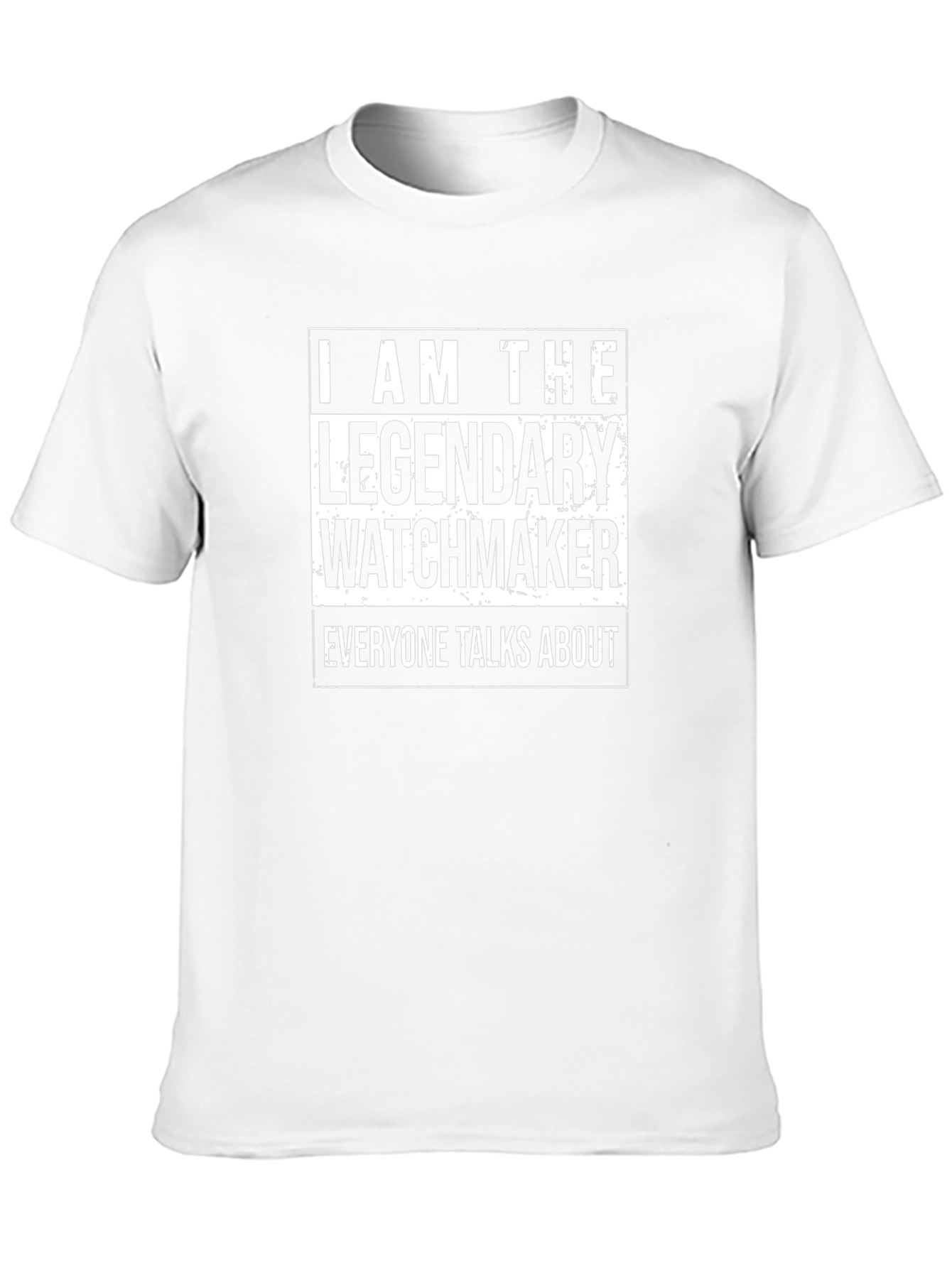 Legendary Watchmaker T-Shirt - Black Cotton Tee