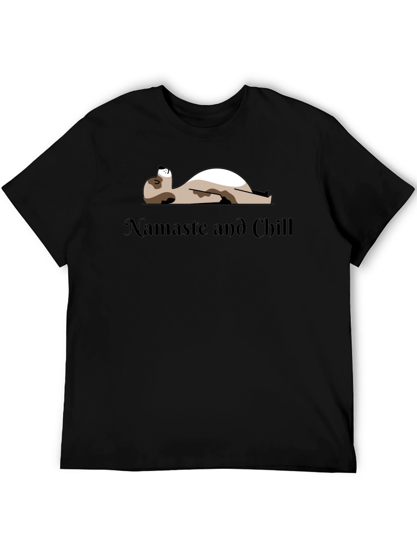 Namaste and Chill Graphic T-Shirt