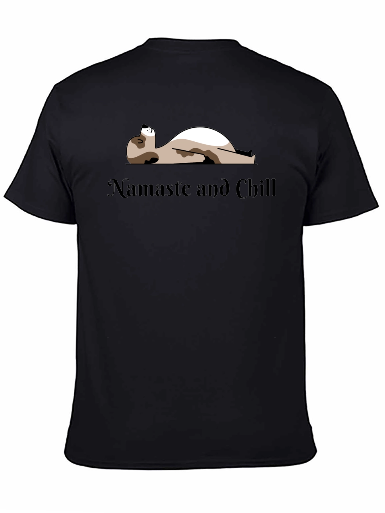 Namaste and Chill Graphic T-Shirt