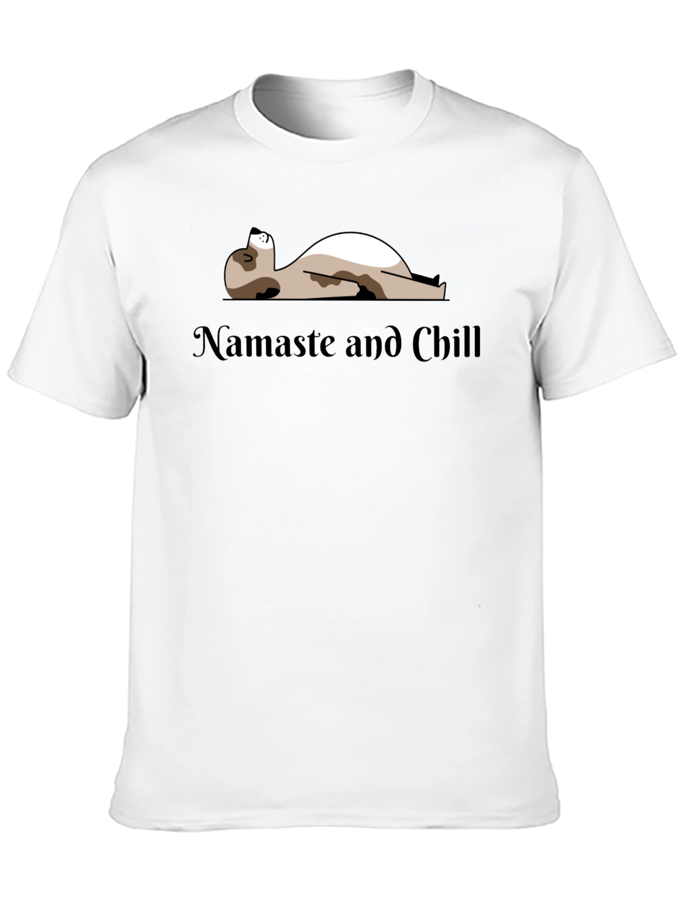 Namaste and Chill Graphic T-Shirt