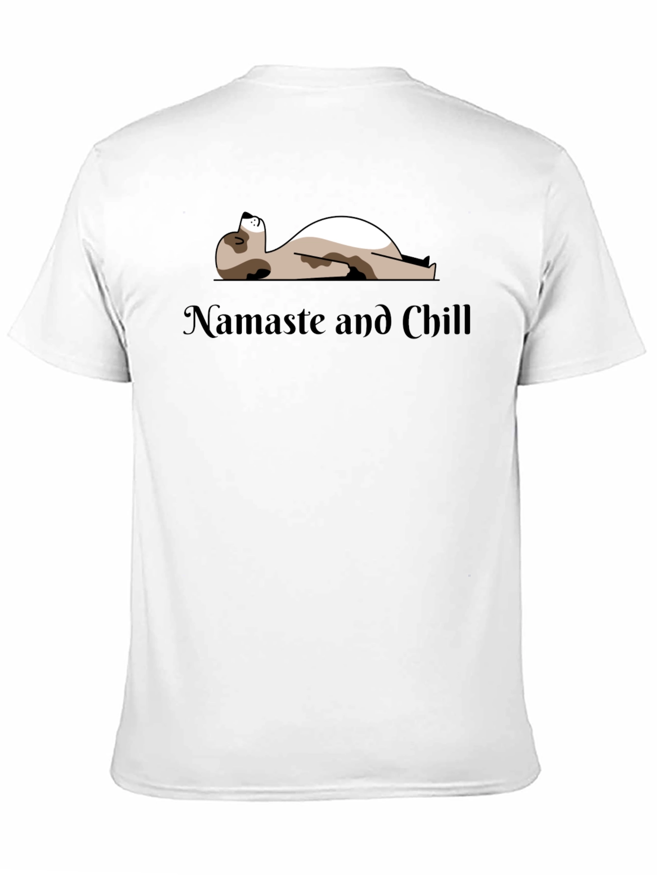 Namaste and Chill Graphic T-Shirt