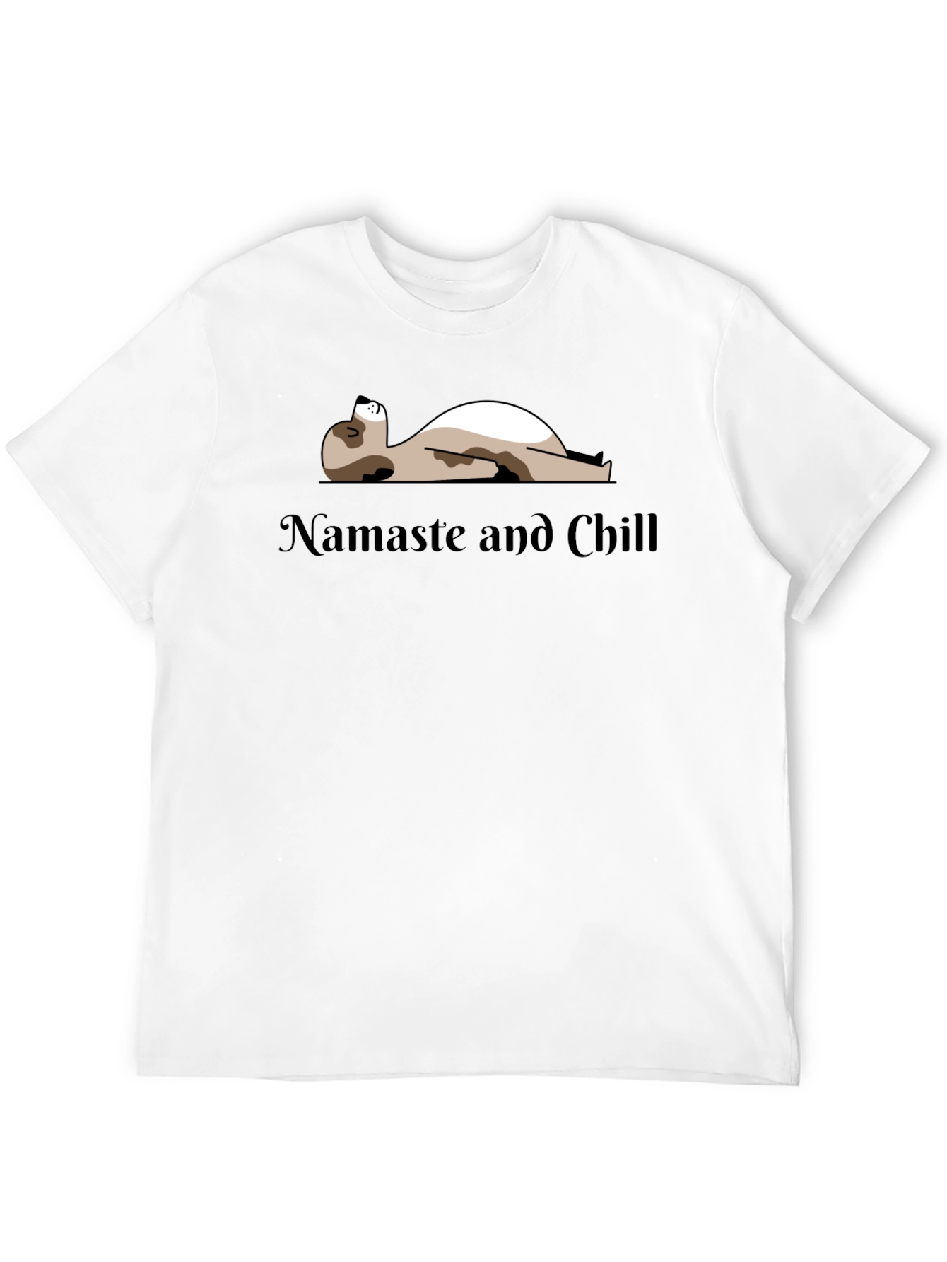 Namaste and Chill Graphic T-Shirt
