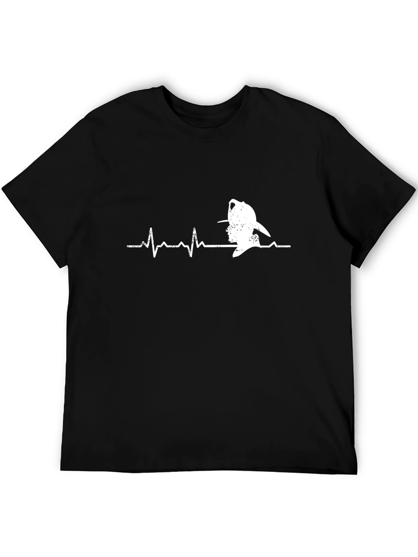 Firefighter Heartbeat T-Shirt