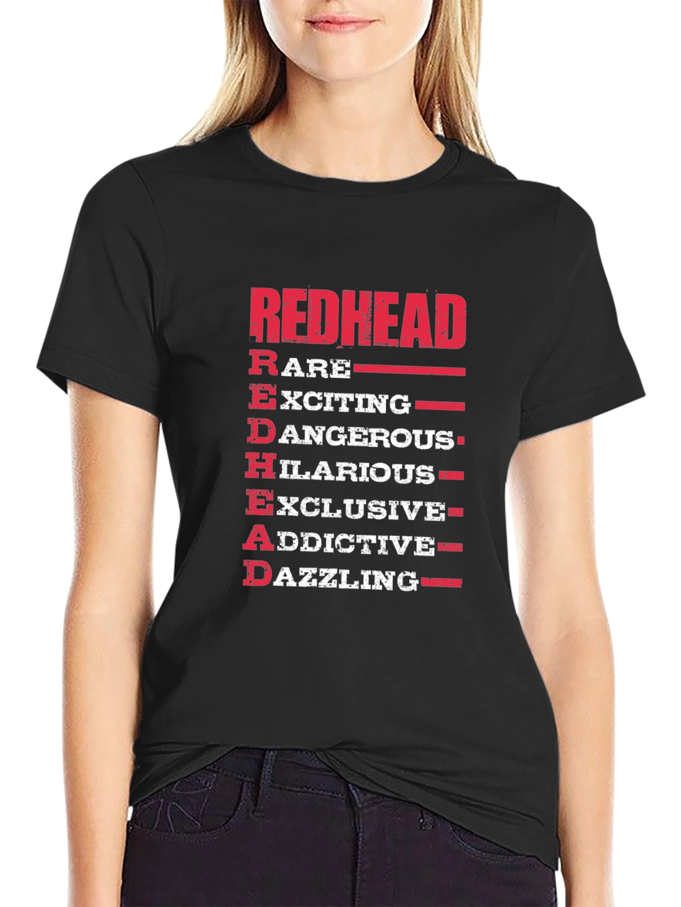 Redhead Rare T-Shirt - Funny Red Hair Gift
