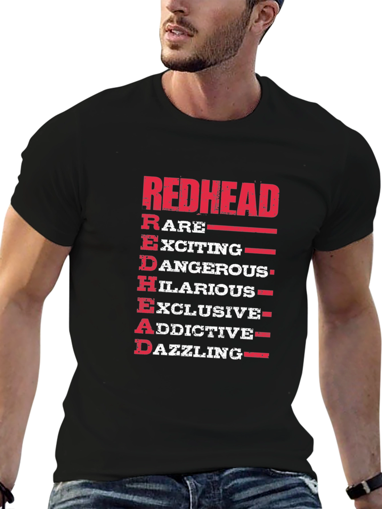 Redhead Rare T-Shirt - Funny Red Hair Gift